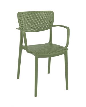ΠΟΛΥΘΡΟΝΑ ΠΟΛΥΠΡΟΠΥΛΕΝΙΟΥ LOFT - Χρώμα: Olive Green