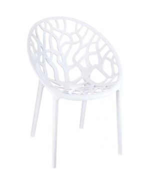 ΚΑΡΕΚΛΑ ΠΟΛΥΚΑΡΒΟΝΙΚΗ CRYSTAL - Χρώμα: Glossy White