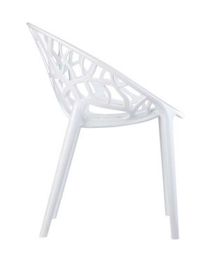 ΚΑΡΕΚΛΑ ΠΟΛΥΚΑΡΒΟΝΙΚΗ CRYSTAL - Χρώμα: Glossy White