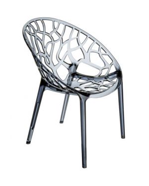 ΚΑΡΕΚΛΑ ΠΟΛΥΚΑΡΒΟΝΙΚΗ CRYSTAL - Χρώμα: Smoke Grey