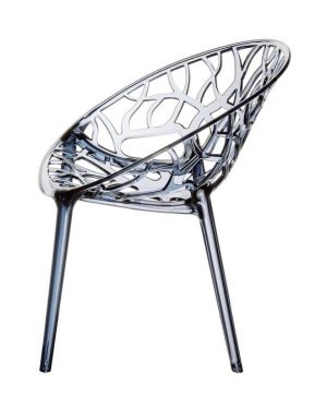 ΚΑΡΕΚΛΑ ΠΟΛΥΚΑΡΒΟΝΙΚΗ CRYSTAL - Χρώμα: Smoke Grey