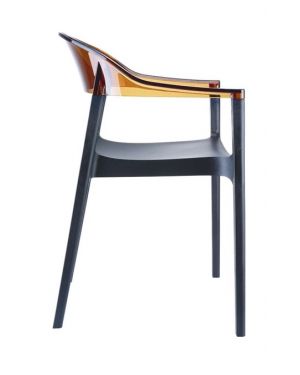 ΚΑΡΕΚΛΑ CARMEN ΑΠΟ ΠΟΛΥΠΡΟΠΥΛΕΝΙΟ & ΠΟΛΥΚΑΡΒΟΝΙΟ - Χρώμα: Black - Amber