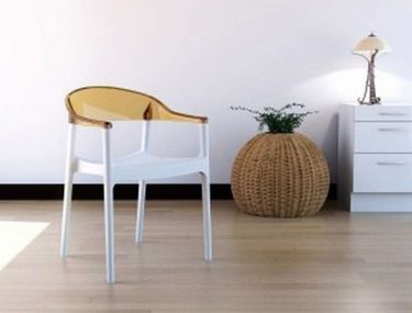 ΚΑΡΕΚΛΑ CARMEN ΑΠΟ ΠΟΛΥΠΡΟΠΥΛΕΝΙΟ & ΠΟΛΥΚΑΡΒΟΝΙΟ - Χρώμα: White - Amber