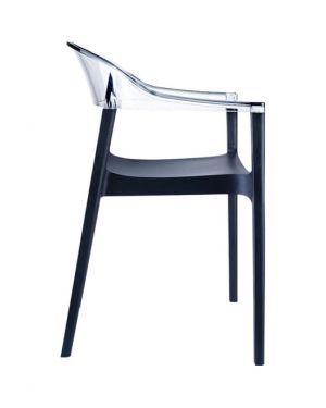 ΚΑΡΕΚΛΑ CARMEN ΑΠΟ ΠΟΛΥΠΡΟΠΥΛΕΝΙΟ & ΠΟΛΥΚΑΡΒΟΝΙΟ - Χρώμα: Black - Clear