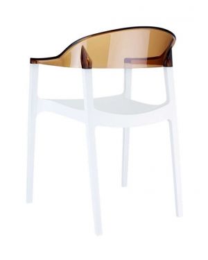 ΚΑΡΕΚΛΑ CARMEN ΑΠΟ ΠΟΛΥΠΡΟΠΥΛΕΝΙΟ & ΠΟΛΥΚΑΡΒΟΝΙΟ - Χρώμα: White - Amber