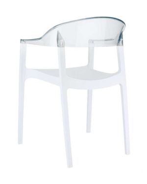 ΚΑΡΕΚΛΑ CARMEN ΑΠΟ ΠΟΛΥΠΡΟΠΥΛΕΝΙΟ & ΠΟΛΥΚΑΡΒΟΝΙΟ - Χρώμα: White - Clear