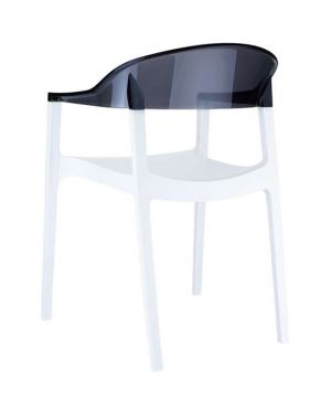 ΚΑΡΕΚΛΑ CARMEN ΑΠΟ ΠΟΛΥΠΡΟΠΥΛΕΝΙΟ & ΠΟΛΥΚΑΡΒΟΝΙΟ - Χρώμα: White - Black