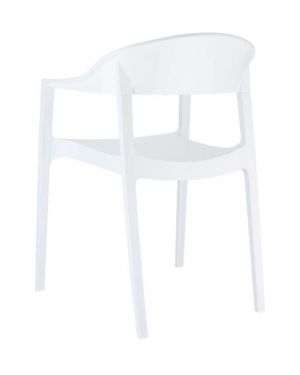 ΚΑΡΕΚΛΑ CARMEN ΑΠΟ ΠΟΛΥΠΡΟΠΥΛΕΝΙΟ & ΠΟΛΥΚΑΡΒΟΝΙΟ - Χρώμα: White - Glossy White