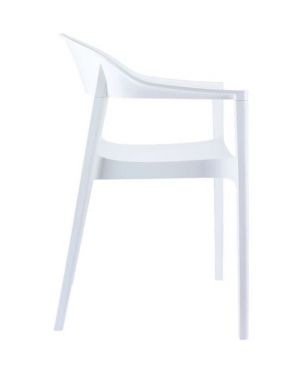 ΚΑΡΕΚΛΑ CARMEN ΑΠΟ ΠΟΛΥΠΡΟΠΥΛΕΝΙΟ & ΠΟΛΥΚΑΡΒΟΝΙΟ - Χρώμα: White - Glossy White