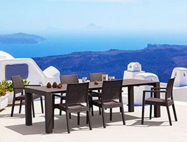 ΠΟΛΥΘΡΟΝΑ ΠΟΛΥΠΡΟΠΥΛΕΝΙΟΥ IBIZA - Χρώμα: Καφέ
