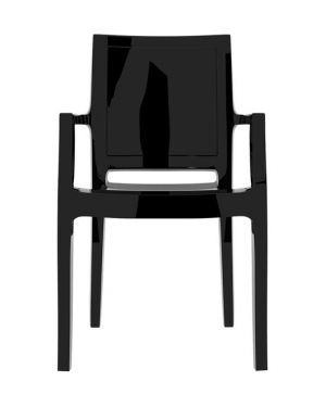 ΚΑΡΕΚΛΑ ΠΟΛΥΚΑΡΒΟΝΙΚΗ ARTHUR - Χρώμα: Glossy Black