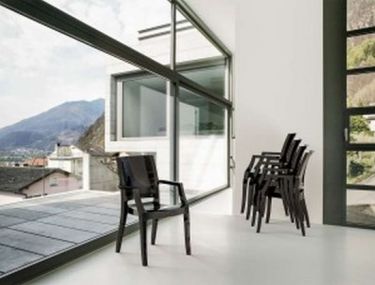 ΚΑΡΕΚΛΑ ΠΟΛΥΚΑΡΒΟΝΙΚΗ ARTHUR - Χρώμα: Glossy Black