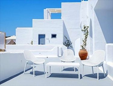 ΠΟΛΥΘΡΟΝΑ ΠΟΛΥΠΡΟΠΥΛΕΝΙΟΥ SKY LOUNGE - Χρώμα: Λευκό