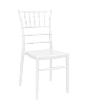 ΚΑΡΕΚΛΑ ΠΟΛΥΚΑΡΒΟΝΙΚΗ CHIAVARI - Χρώμα: Glossy White