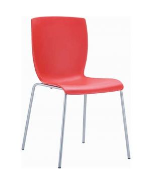 ΚΑΡΕΚΛΑ MIO ΑΠΟ ΠΟΛΥΠΡΟΠΥΛΕΝΙΟ & ΜΕΤΑΛΛΟ - Χρώμα: Ασημί - Κόκκινο