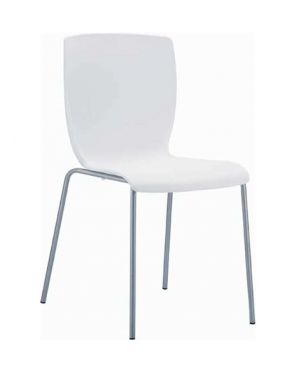 ΚΑΡΕΚΛΑ MIO ΑΠΟ ΠΟΛΥΠΡΟΠΥΛΕΝΙΟ & ΜΕΤΑΛΛΟ - Χρώμα: Ασημί - Λευκό