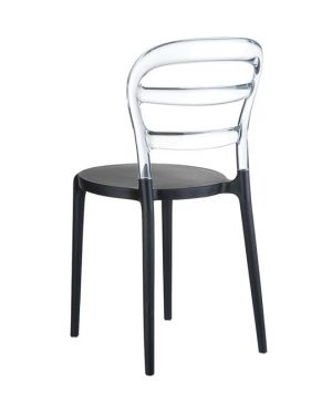 ΠΟΛΥΚΑΡΒΟΝΙΚΗ ΚΑΡΕΚΛΑ BIBI - Χρώμα: Black - Clear