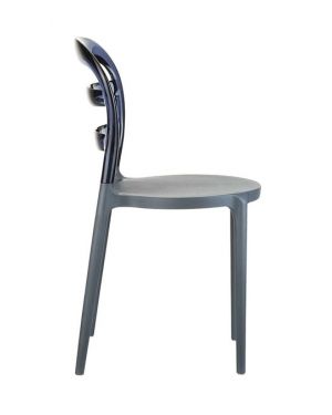 ΠΟΛΥΚΑΡΒΟΝΙΚΗ ΚΑΡΕΚΛΑ BIBI - Χρώμα: Dark Grey - Smoke Grey