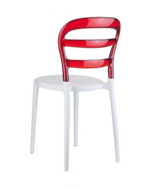 ΠΟΛΥΚΑΡΒΟΝΙΚΗ ΚΑΡΕΚΛΑ BIBI - Χρώμα: White - Red