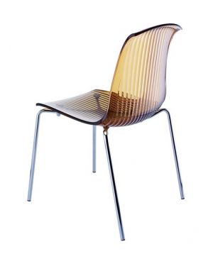 ΠΟΛΥΚΑΡΒΟΝΙΚΗ ΚΑΡΕΚΛΑ ALLEGRA - Χρώμα: Ασημί - Amber