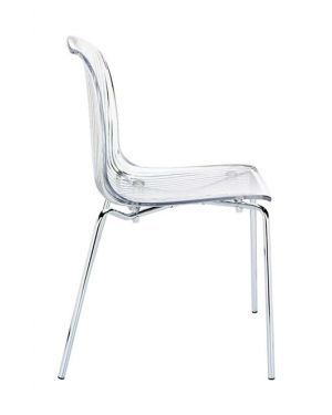 ΠΟΛΥΚΑΡΒΟΝΙΚΗ ΚΑΡΕΚΛΑ ALLEGRA - Χρώμα: Ασημί - Clear