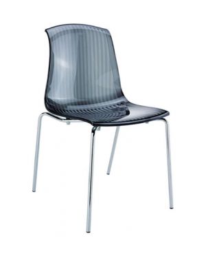 ΠΟΛΥΚΑΡΒΟΝΙΚΗ ΚΑΡΕΚΛΑ ALLEGRA - Χρώμα: Ασημί - Μαύρο