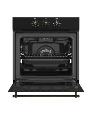 ΕΝΤΟΙΧΙΖΟΜΕΝΟΣ ΦΟΥΡΝΟΣ TEKA HRB 6100 COUNTRY STYLE - Χρώμα: Anthracite Brass