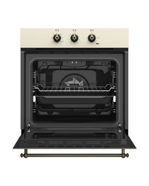 ΕΝΤΟΙΧΙΖΟΜΕΝΟΣ ΦΟΥΡΝΟΣ TEKA HRB 6100 COUNTRY STYLE - Χρώμα: Vanilla Brass
