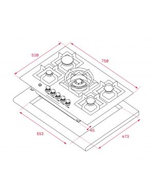 ΕΣΤΙΕΣ ΑΕΡΙΟΥ TEKA EFX 70 5G AI AL DR