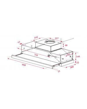 ΣΥΡΟΜΕΝΟΣ ΑΠΟΡΡΟΦΗΤΗΡΑΣ TEKA CNL 9815 PLUS
