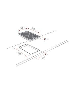 ΚΕΡΑΜΙΚΕΣ ΕΣΤΙΕΣ DOMINO TEKA VT CM 30 2P