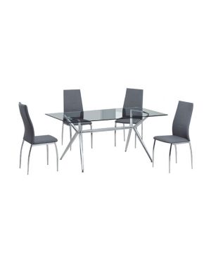 Τραπέζι Cameron με μεταλλικά πόδια