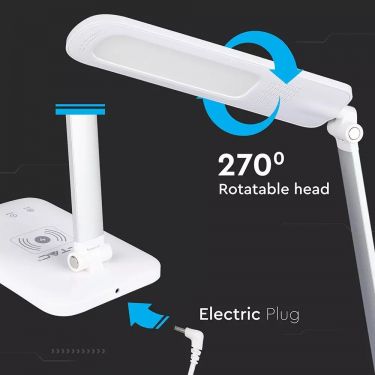 LED ΦΩΤΙΣΤΙΚΟ ΓΡΑΦΕΙΟΥ ΜΕ WIRELESS CHARGER