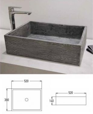ΝΙΠΤΗΡΑΣ WOOD/ROCK - ΞΥΛΙΝΟ ΓΚΡΙ