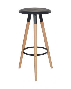 ΣΚΑΜΠΟ ΞΥΛΙΝΟ LOFT - ΜΑΥΡΟ