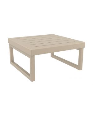 ΤΡΑΠΕΖΙ LOUNGE MYKONOS 65X65 - DOVE GREY