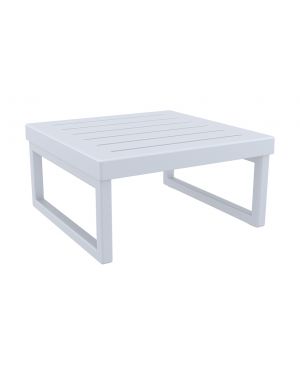 ΤΡΑΠΕΖΙ LOUNGE MYKONOS 65X65 - SILVER GREY