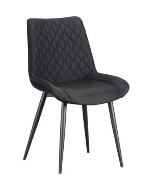 ALESIA ΥΦΑΣΜΑ ΚΑΡΕΚΛΑ ΜΕΤΑΛΛΙΚΗ - BLACK