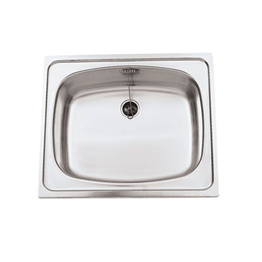 Ένθετος ανοξείδωτος νεροχύτης Teka E 60 1B