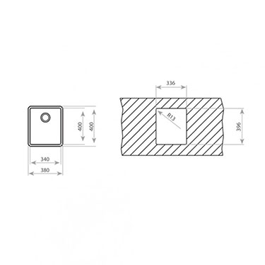 ΥΠΟΚΑΘΗΜΕΝΟΣ ΑΝΟΞΕΙΔΩΤΟΣ ΝΕΡΟΧΥΤΗΣ TEKA BE LINEA 34.40 RS15