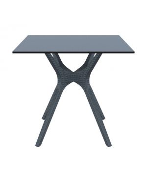 ΤΡΑΠΕΖΙ ΠΟΛΥΠΡΟΠΥΛΕΝΙΟΥ IBIZA - Χρώμα: Ανθρακί