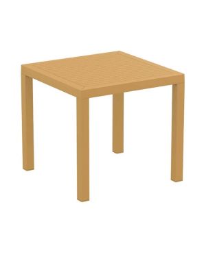 ΤΡΑΠΕΖΙ ΠΟΛΥΠΡΟΠΥΛΕΝΙΟΥ ARES/80 - Χρώμα: Teak