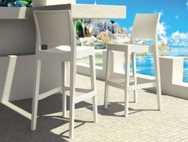 ΣΚΑΜΠΟ ΜΠΑΡ ΠΟΛΥΠΡΟΠΥΛΕΝΙΟΥ JAMAICA - Χρώμα: Λευκό