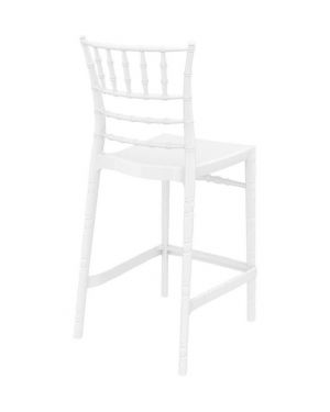 ΣΚΑΜΠΟ ΜΠΑΡ ΠΟΛΥΚΑΡΒΟΝΙΚΟ CHIAVARI 65 - Χρώμα: Glossy White