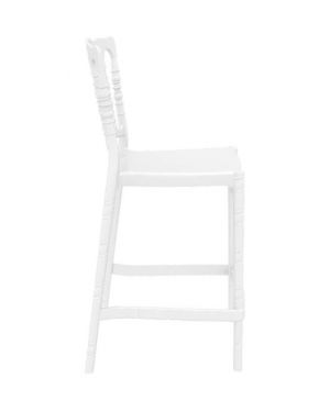 ΣΚΑΜΠΟ ΜΠΑΡ ΠΟΛΥΚΑΡΒΟΝΙΚΟ OPERA 65 - Χρώμα: Glossy White
